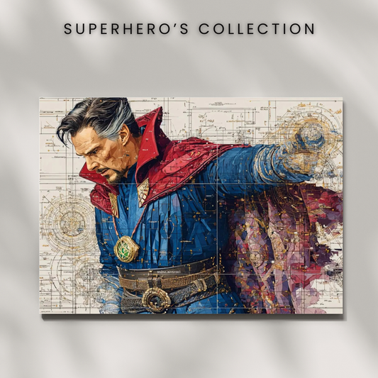 Dr Strange Mechanical Poster | (MCU / Marvel Comics) | SUPERHERO'S COLLECTION