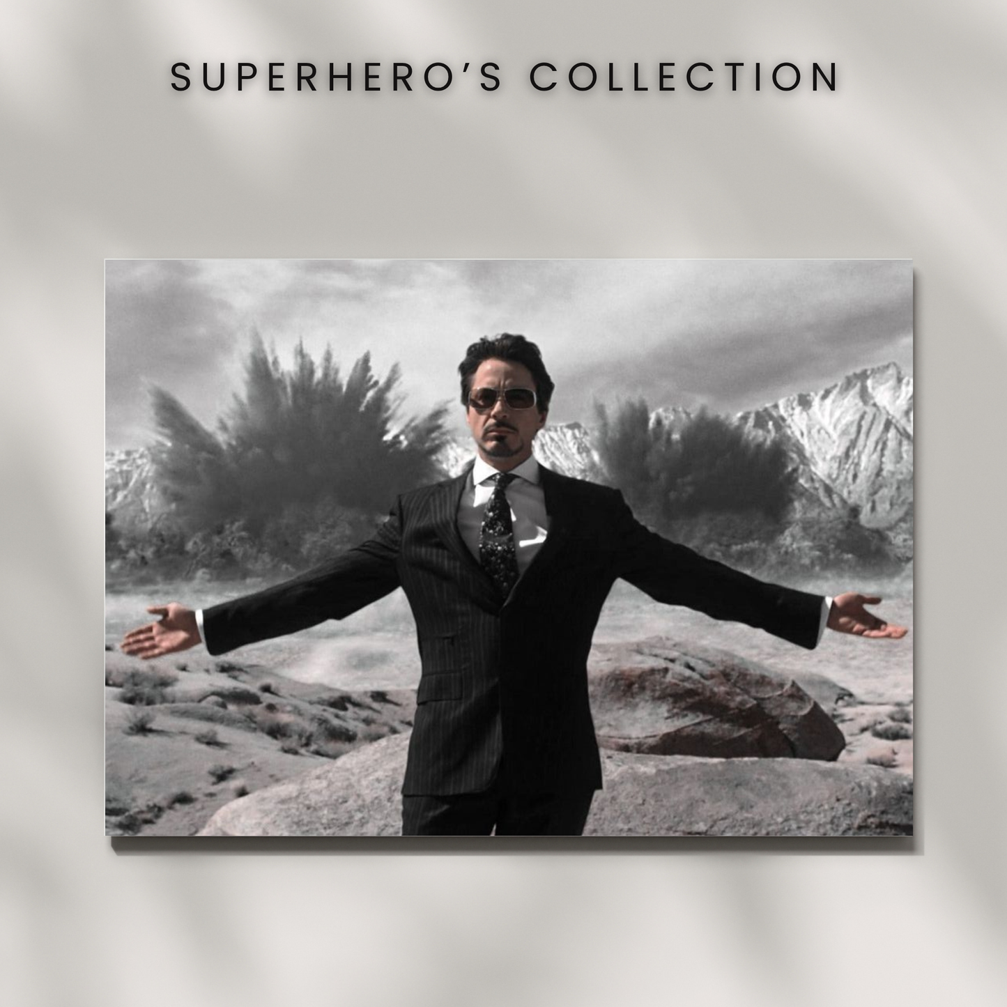RDJ Aesthetic Poster | (MCU / Marvel Comics) | SUPERHERO'S COLLECTION