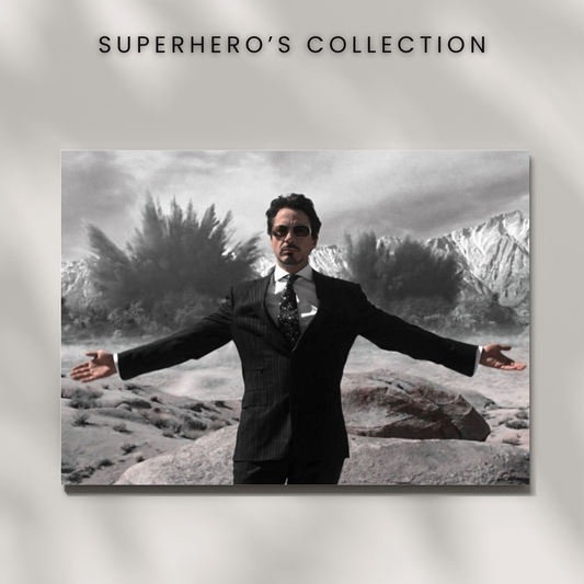 RDJ Aesthetic Poster | (MCU / Marvel Comics) | SUPERHERO'S COLLECTION