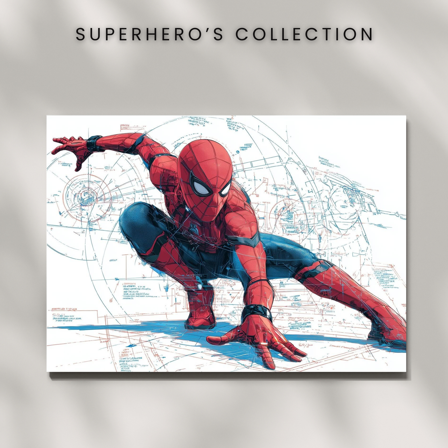 Mechanical Spiderman Poster | (MCU / Marvel Comics) | SUPERHERO'S COLLECTION