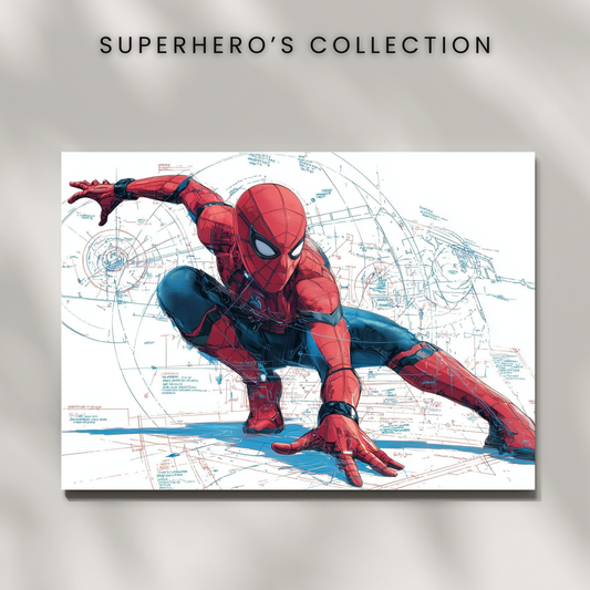 Mechanical Spiderman Poster | (MCU / Marvel Comics) | SUPERHERO'S COLLECTION
