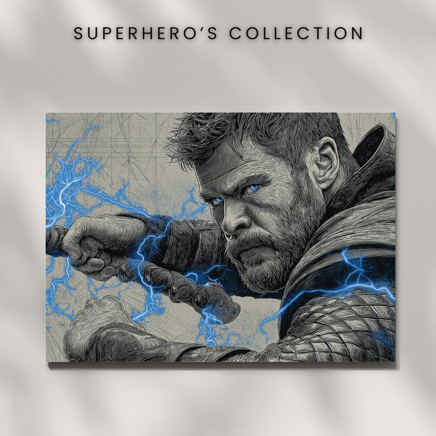 Thor Mechanical Poster | (MCU / Marvel Comics) | SUPERHERO'S COLLECTION