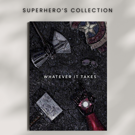 Whatever It Takes Quote Poster | (MCU / Marvel Comics) | SUPERHERO'S COLLECTION