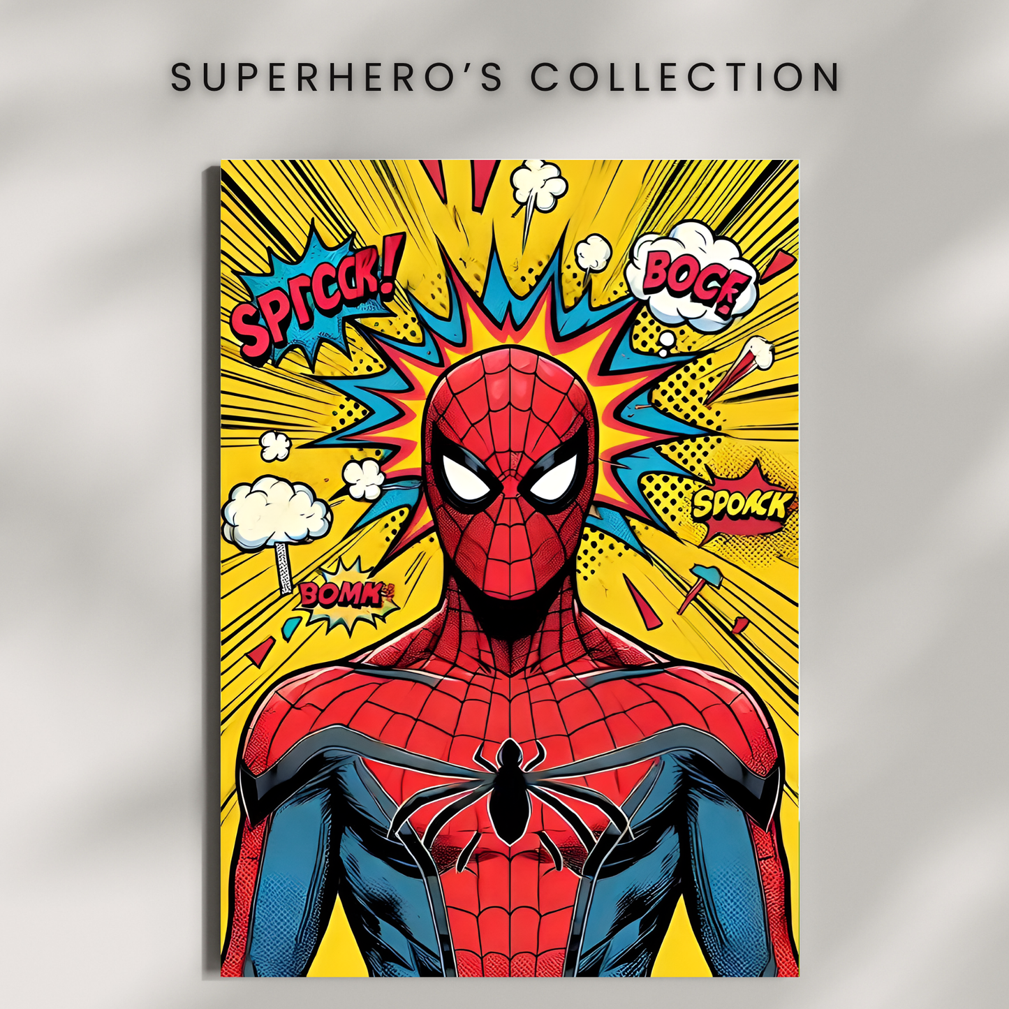 Spiderman Comic Poster | (MCU / Marvel Comics) | SUPERHERO'S COLLECTION