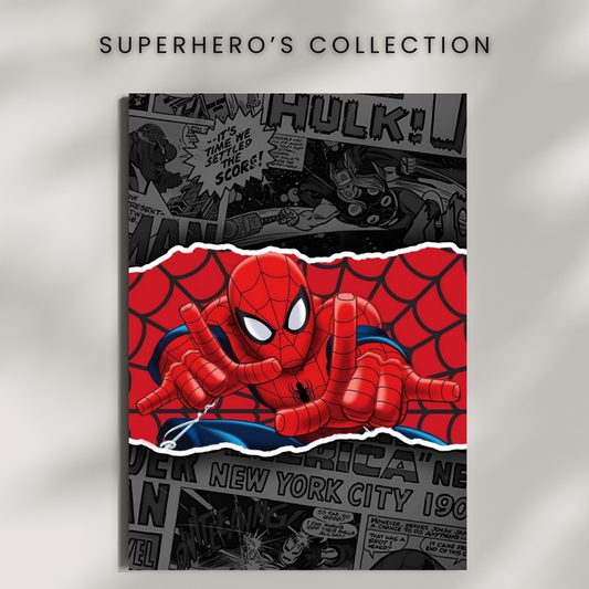Spiderman Comic Tearup Poster | (MCU / Marvel Comics) | SUPERHERO'S COLLECTION