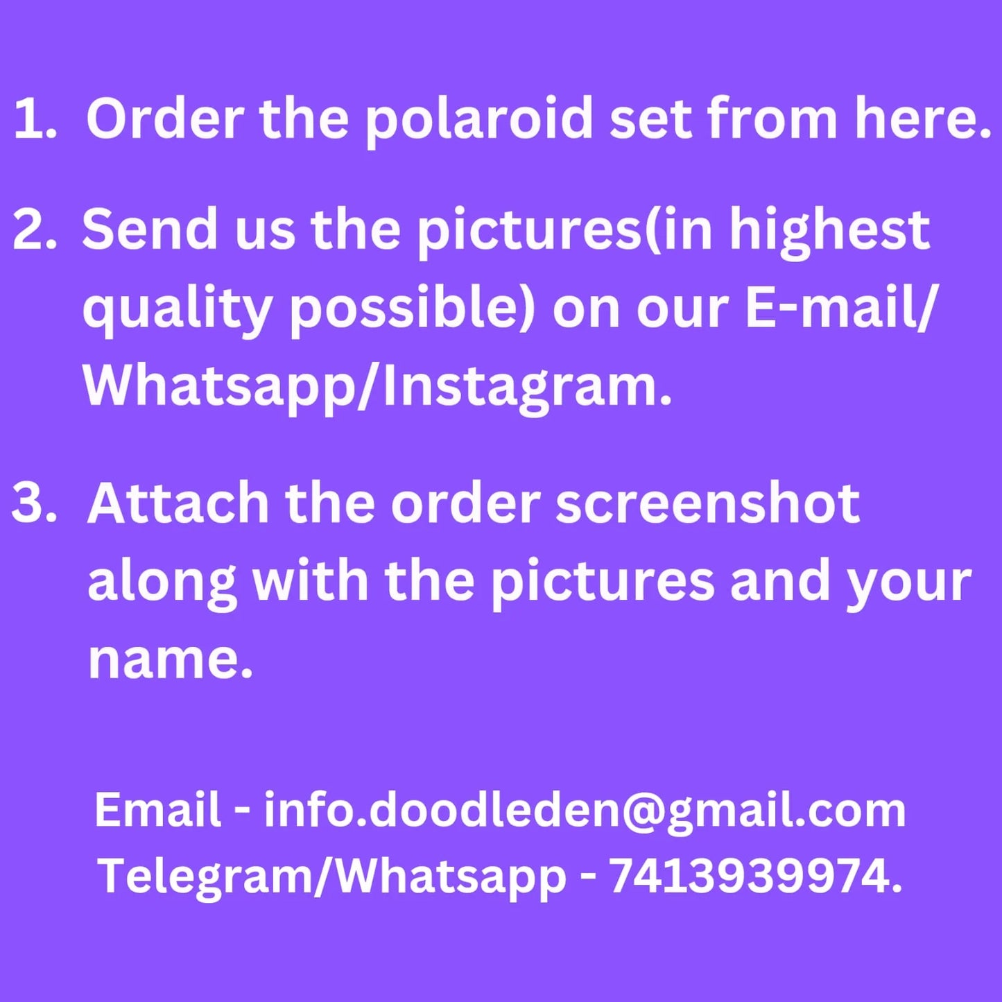 Pack of 10 Custom A5 Posters